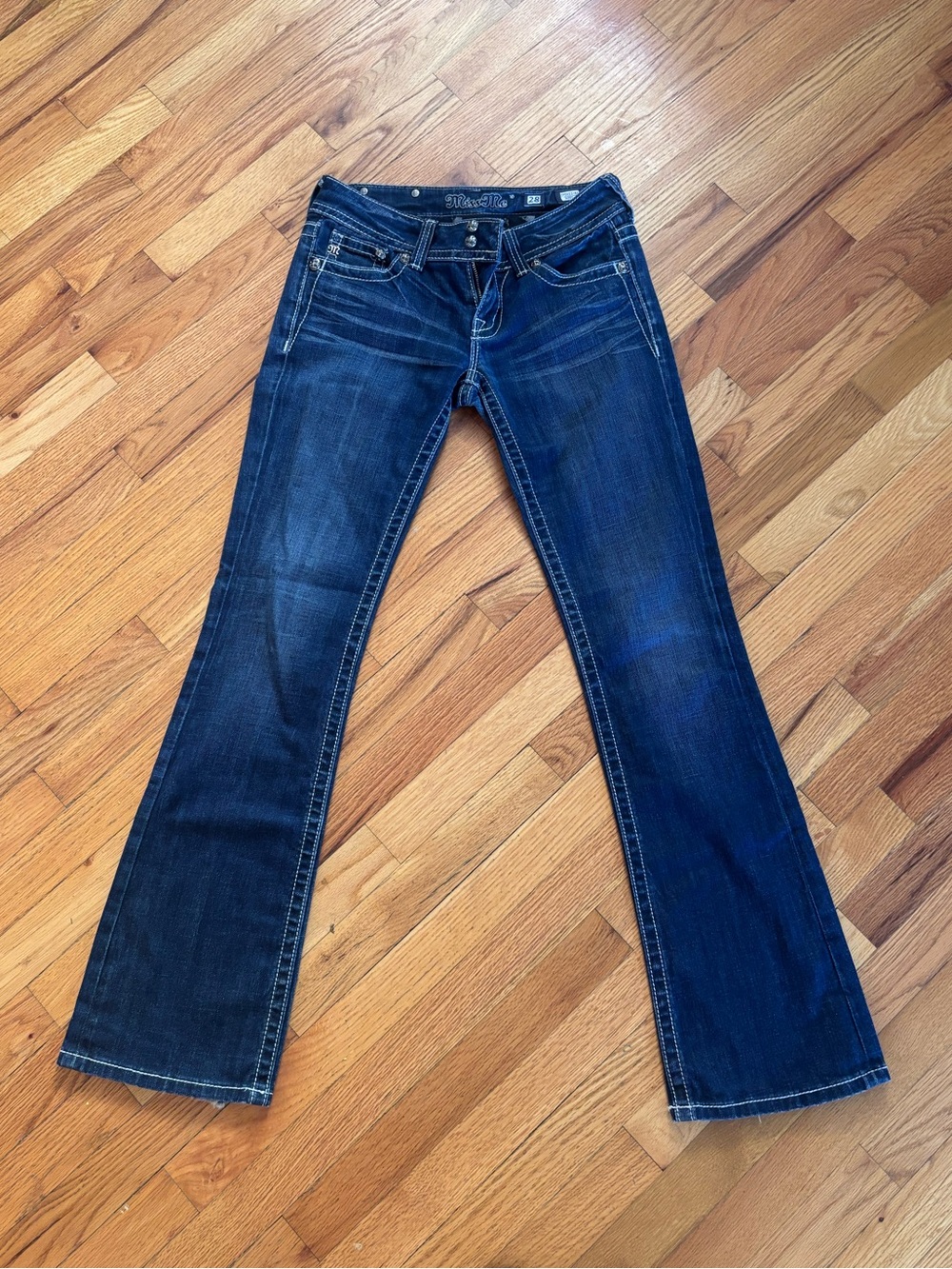 Miss Me Dark Blue Flare Jeans
